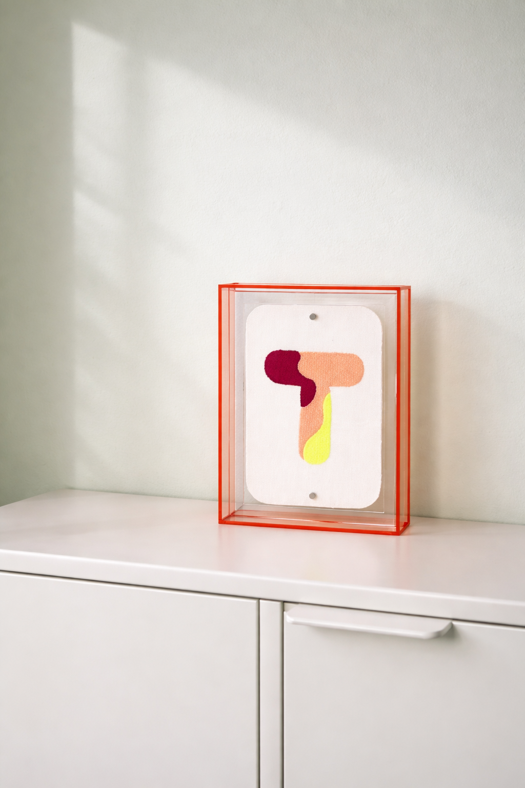 Classic Embroidered Initials - Amber