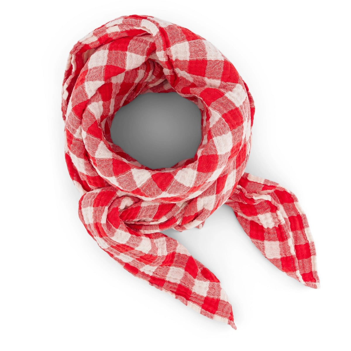Hydrofiele wikkeldoek - Vichy tomaat