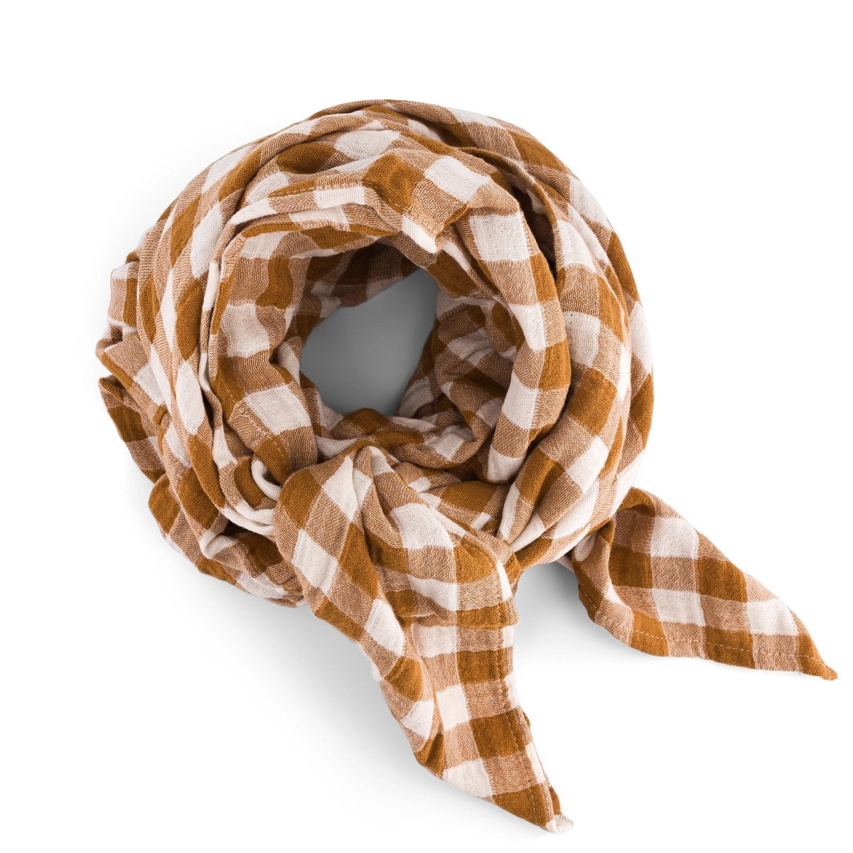 Hydrofiele wikkeldoek - Vichy Caramel