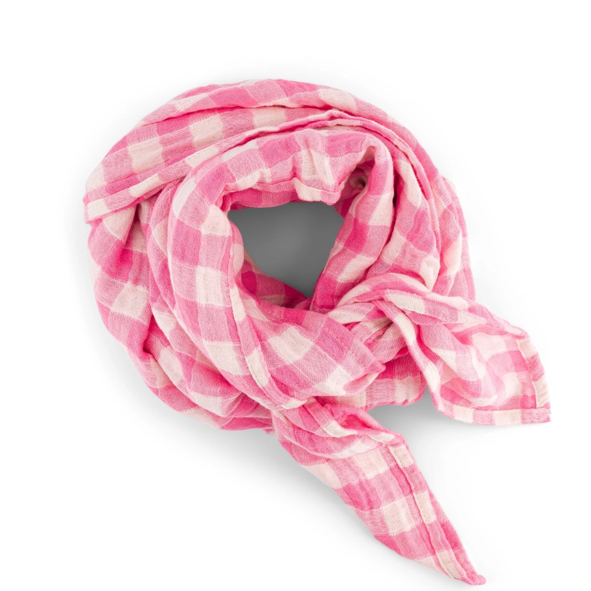 Hydrofiele wikkeldoek - Vichy Roze