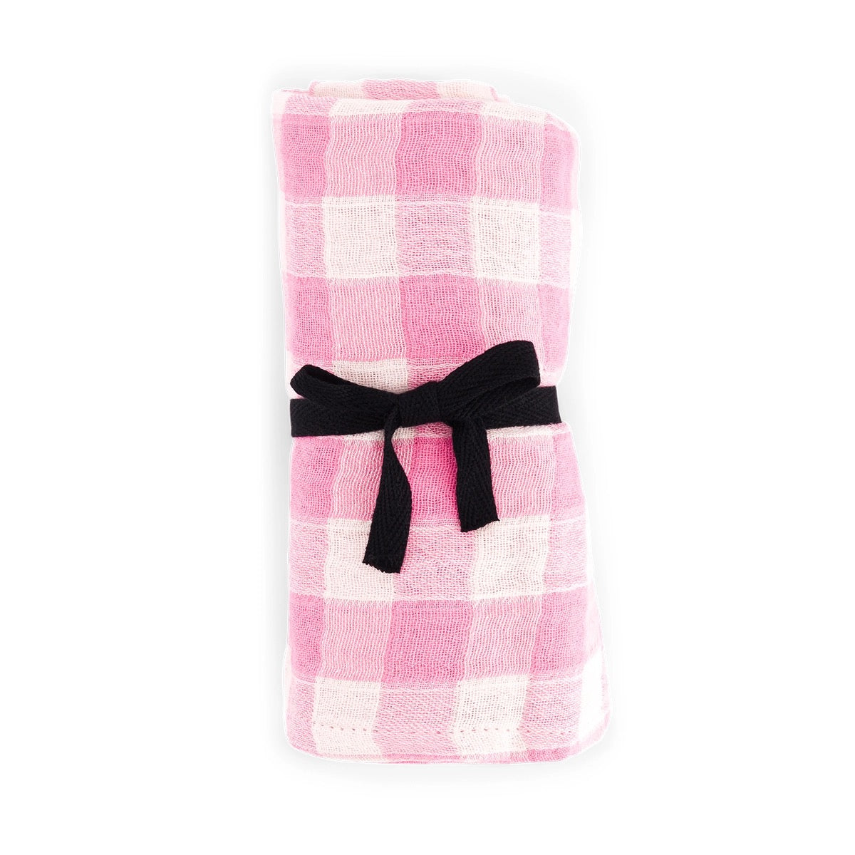 Hydrofiele wikkeldoek - Vichy Roze