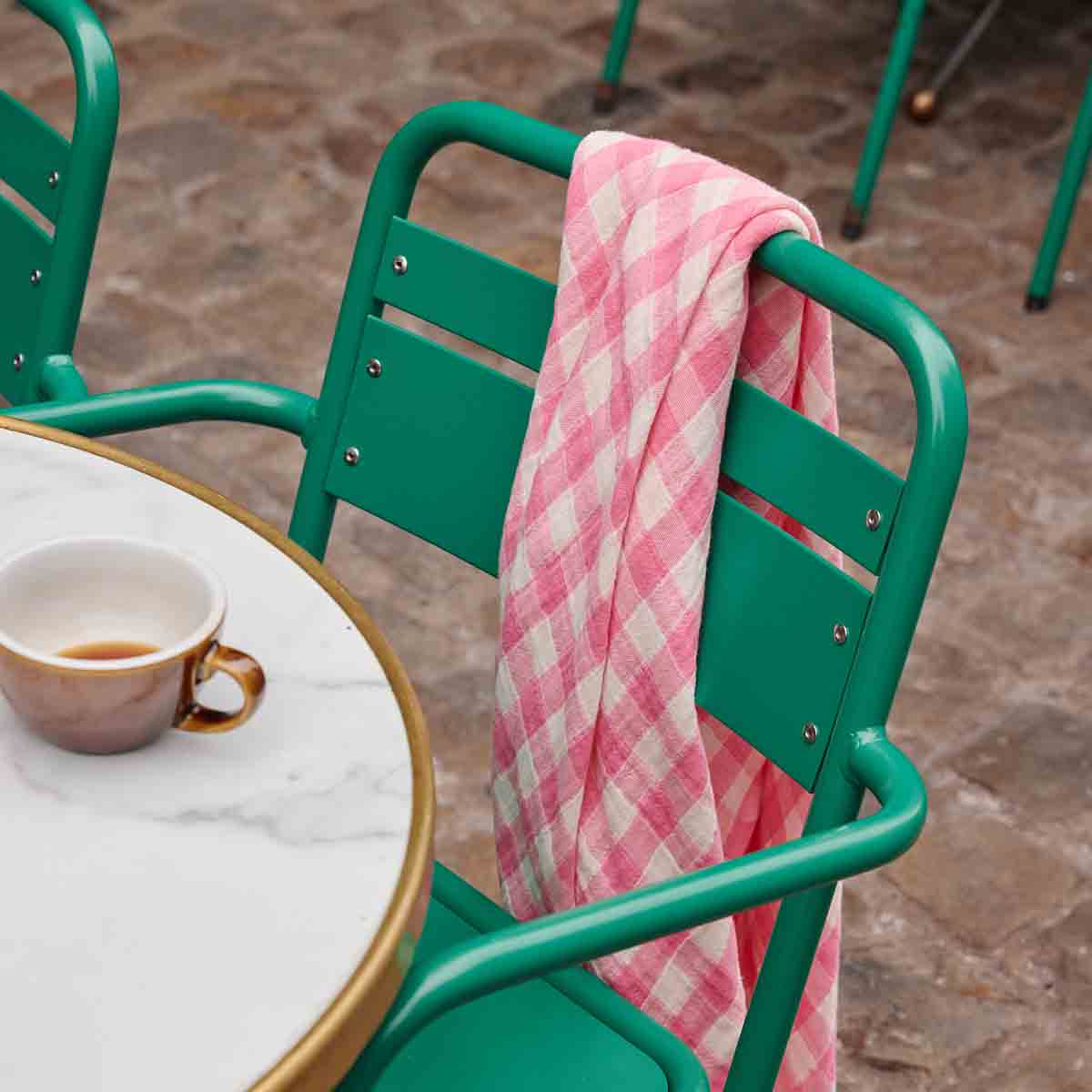 Hydrofiele wikkeldoek - Vichy Roze