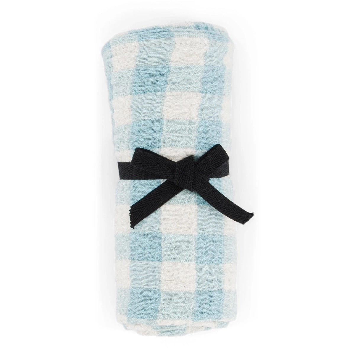 Hydrofiele wikkeldoek - Vichy Blauw