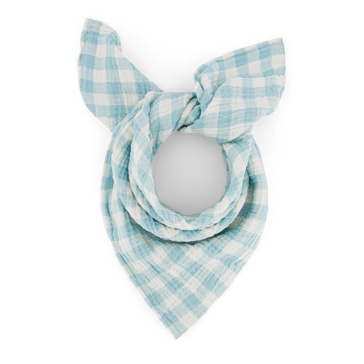 Hydrofiele wikkeldoek - Vichy Blauw