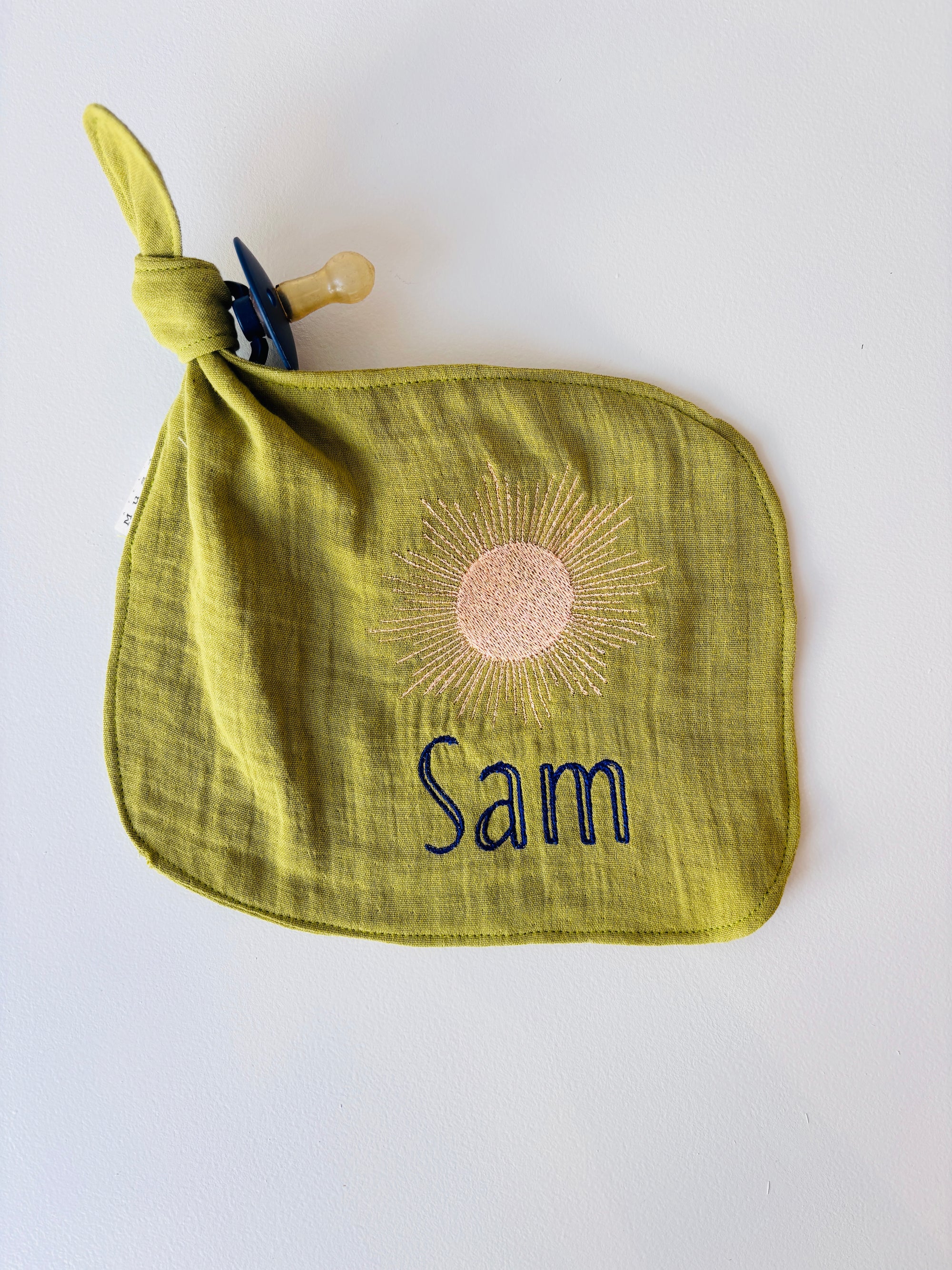 Gepersonaliseerd speendoekje