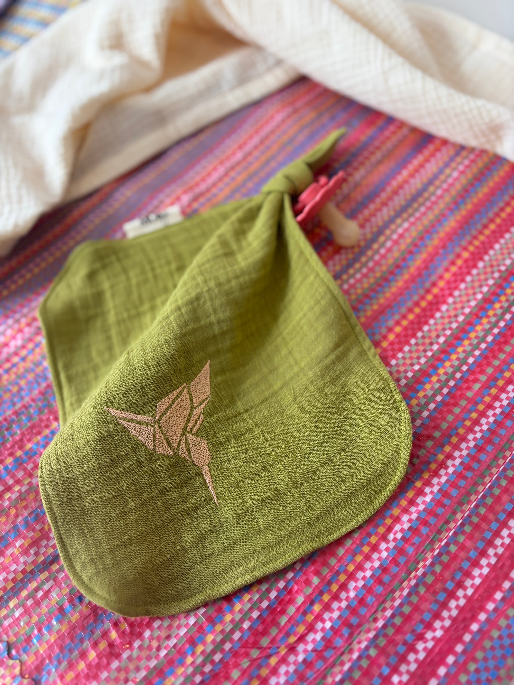 Speendoekje Warm groen