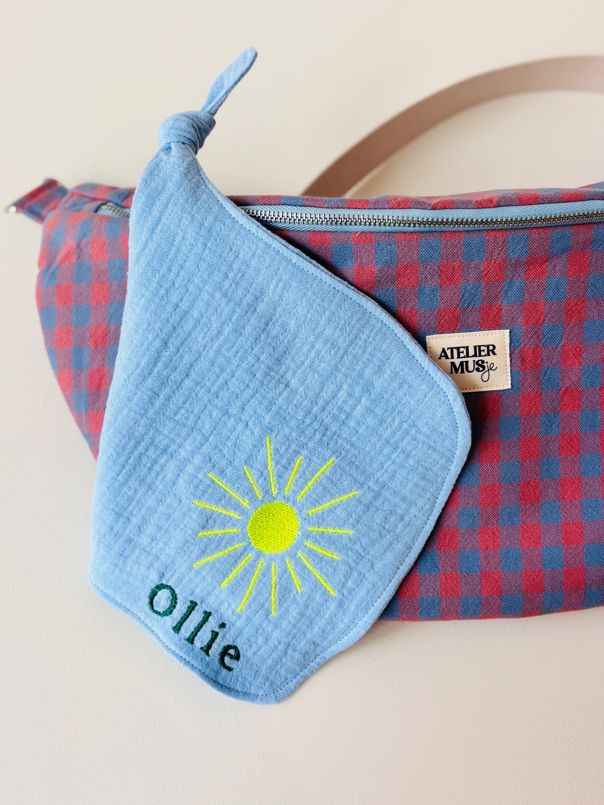 Speendoekje IJsblauw - Zonnetje