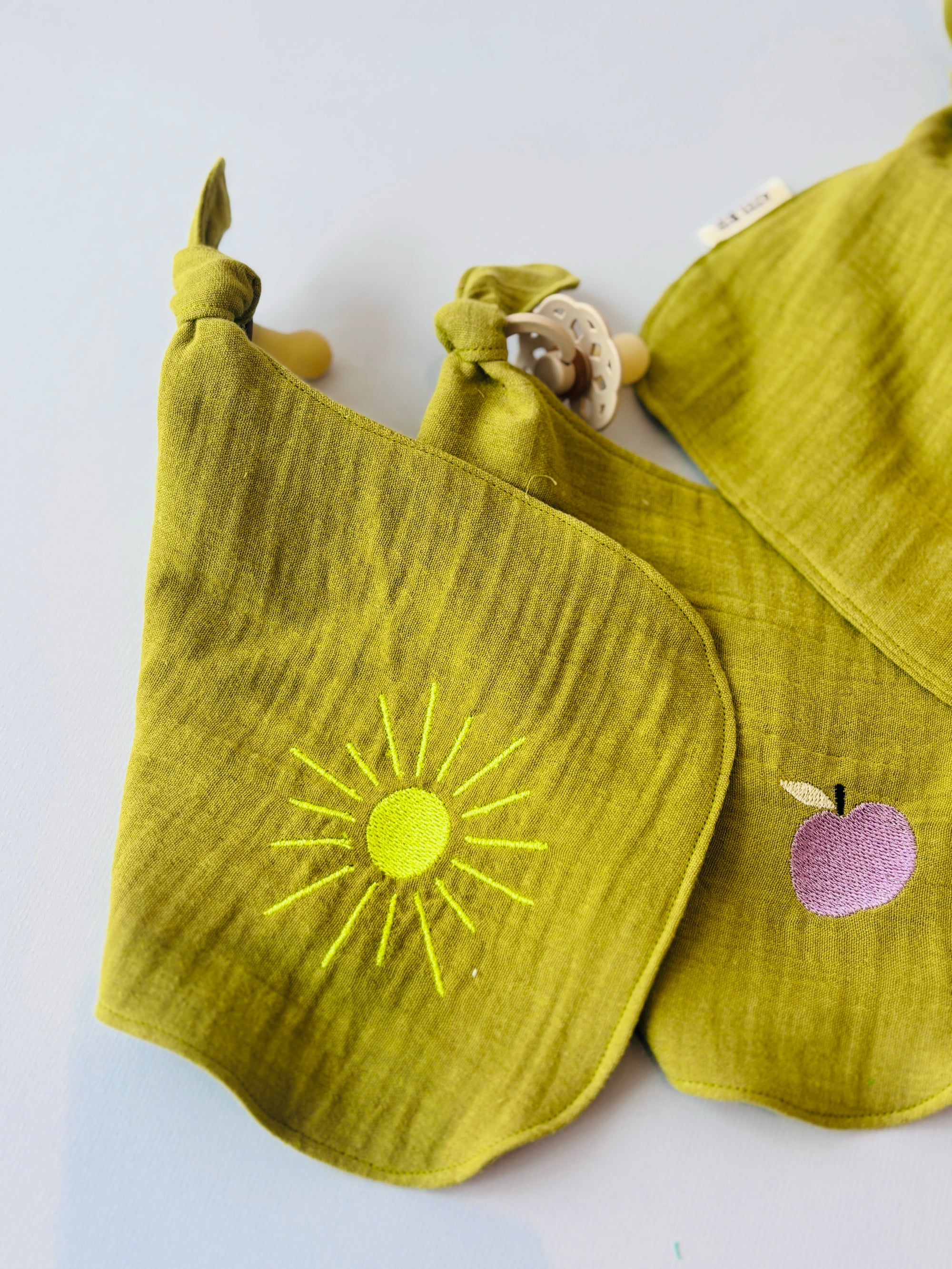 Speendoekje Warm groen - Oogappel