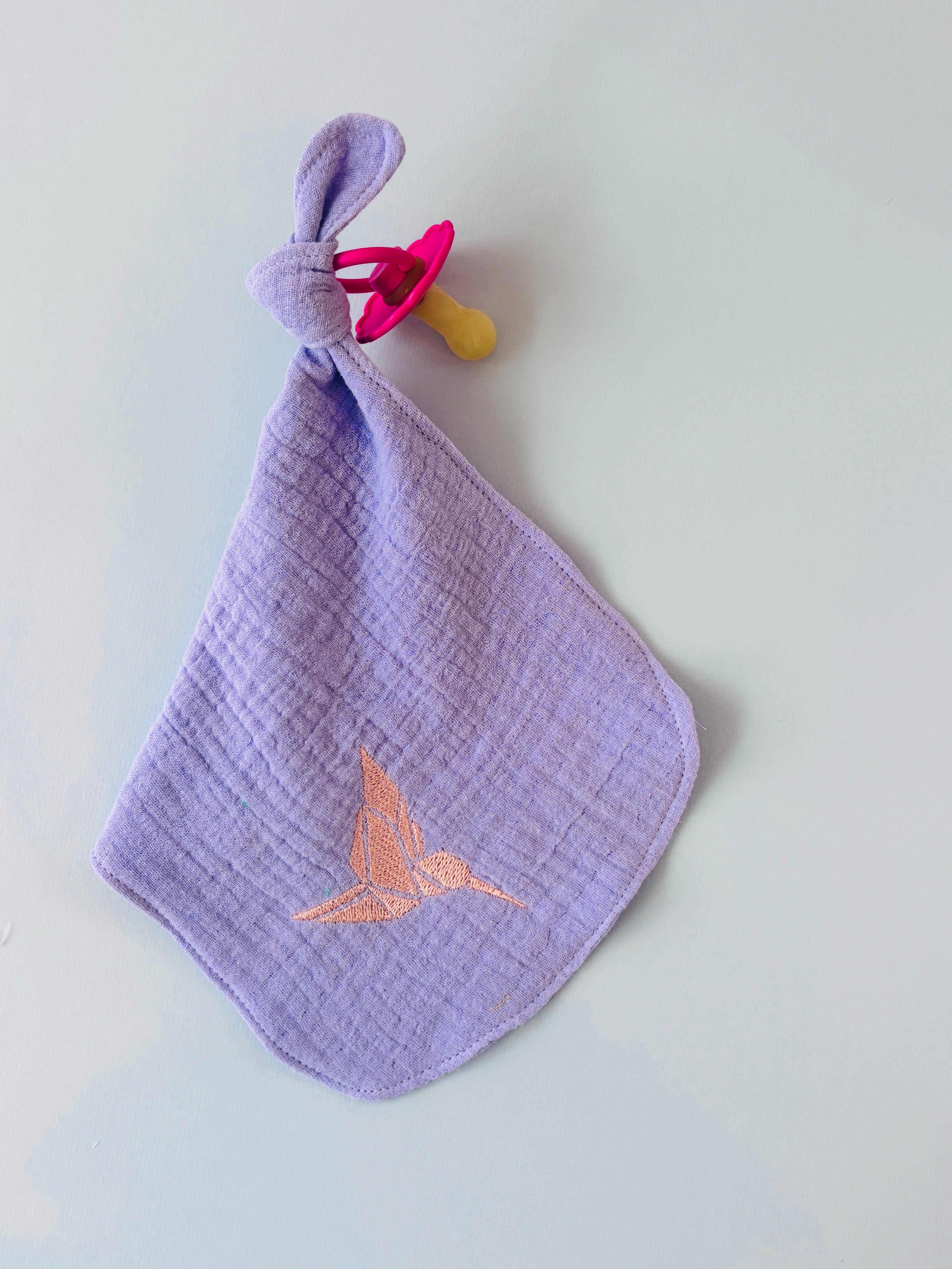 Speendoekje Lila - Kolibrie