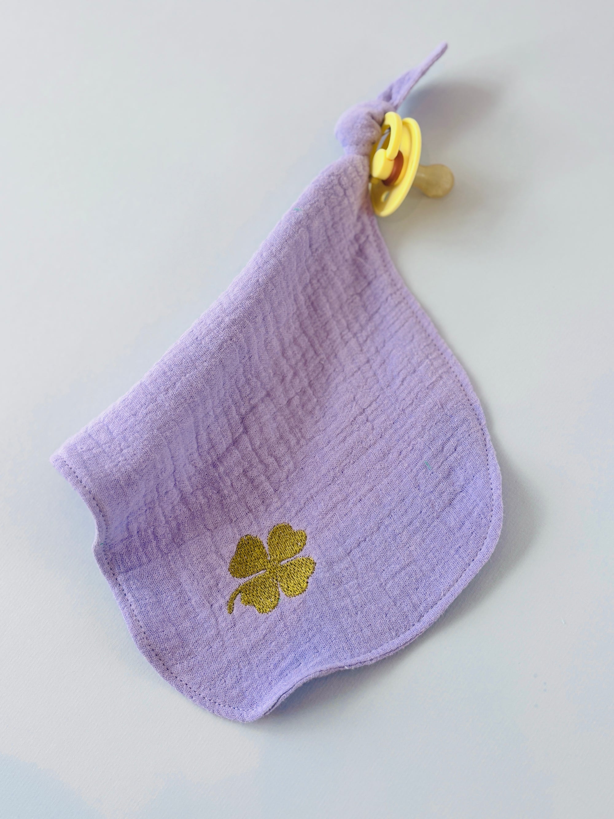 Speendoekje Lila - Klavertje