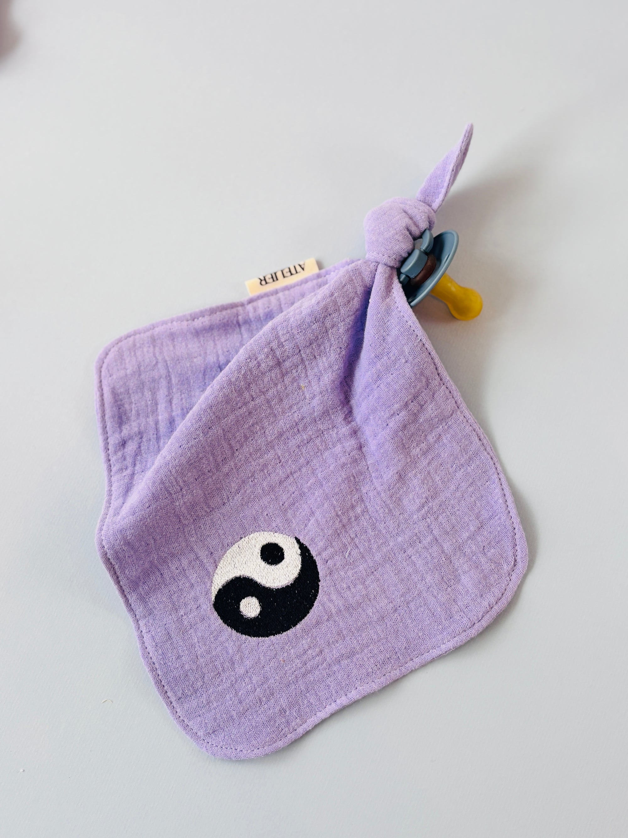 Speendoekje Lila - Ying Yang