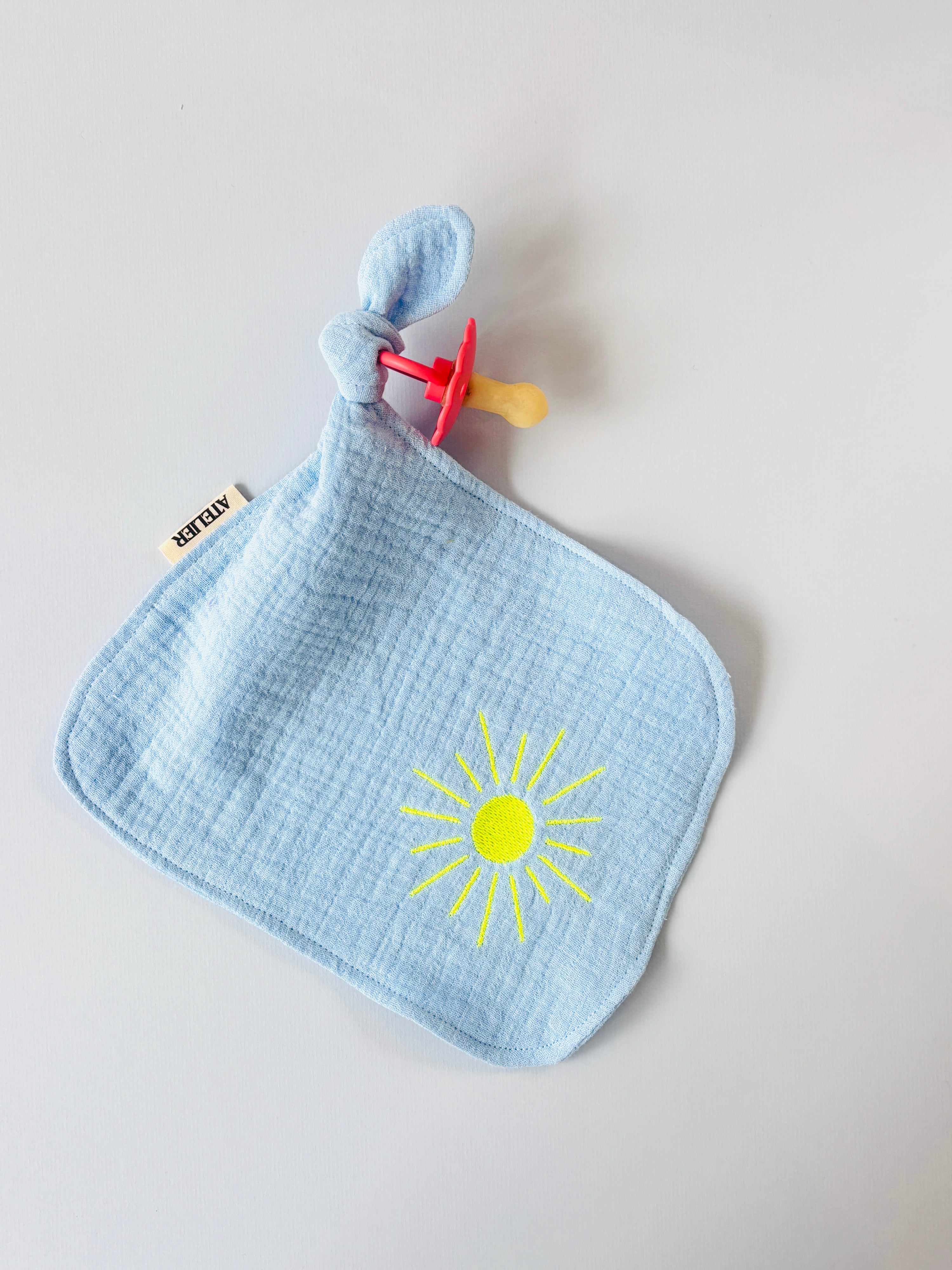 Speendoekje IJsblauw - Zonnetje