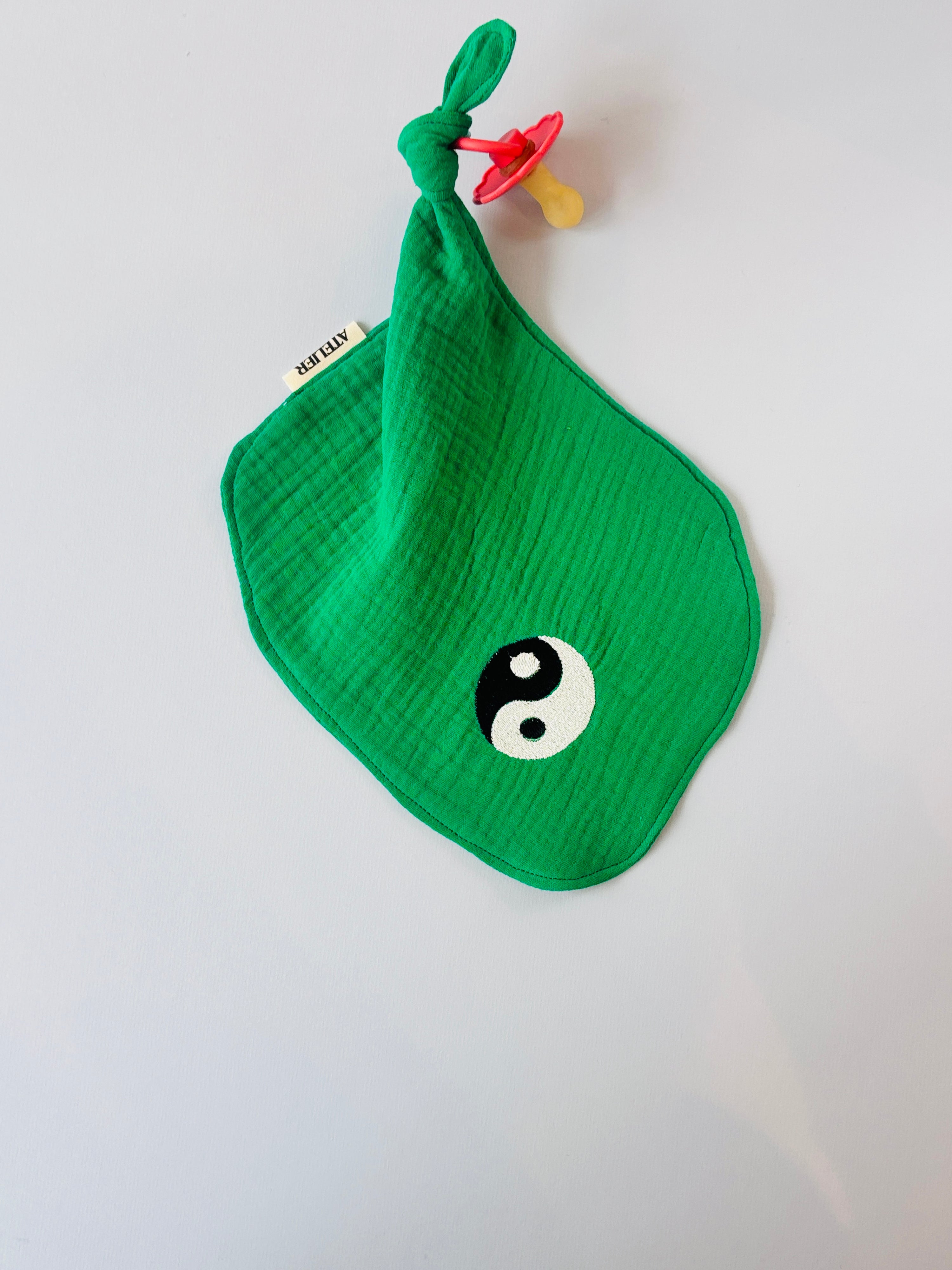 Speendoekje Groen - Ying Yang